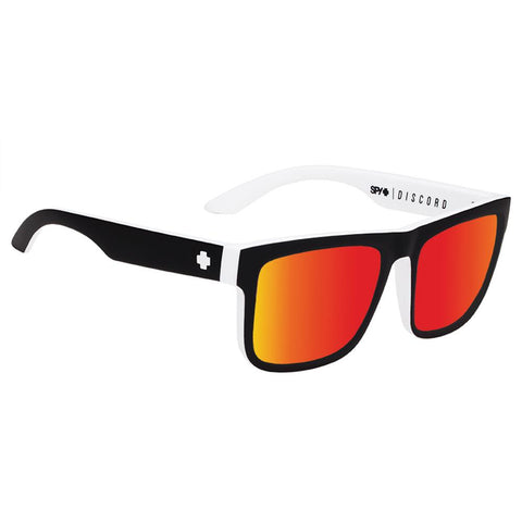 Spy Discord Whitewall - Lentille Happy Gray Green avec Red Spectra