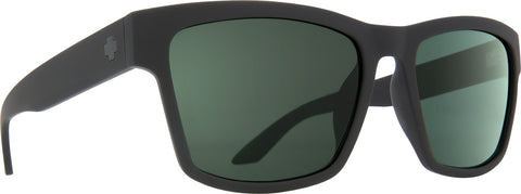 Spy Lunettes de Soleil Haight 2 - Monture Soft Matte Black - Lentille Happy Gray Green polarisée
