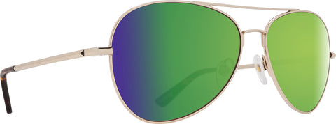 Spy Lunettes de soleil Whistler - Doré - Lentille Happy Bronze avec Spectra Vert