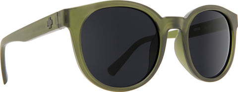 Spy Lunettes de soleil Hi-Fi - Monture Matte Translucent Olive - Lentille Gray