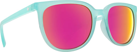 Spy Lunettes de soleil Fizz - Monture Translucent Seafoam - Lentille Gray with Pink Spectra