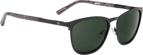 Spy Cliffside Black - Black Marble - Lentille Happy Gray Green