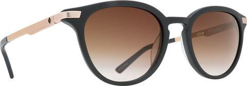 Spy Lunettes de Soleil Pismo - Monture Matte Black - Rose Gold - Lentille Happy Bronze Fade