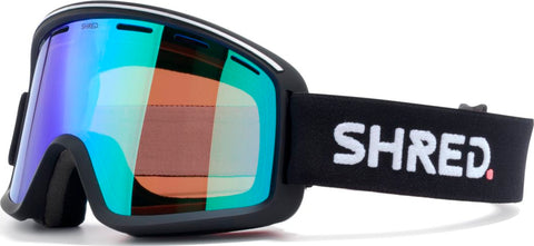 Shred Lunettes de ski Monocle Black CBL Plasma Mirror