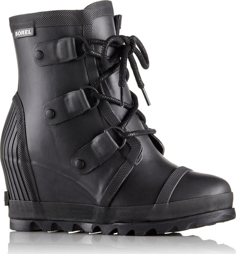 Sorel Bottes de pluie à semelle compensée Joan Femme