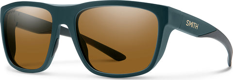 Smith Optics Lunettes de soleil Barra - Matte Forest Tort - Lentille Polarisée ChromaPop Brown