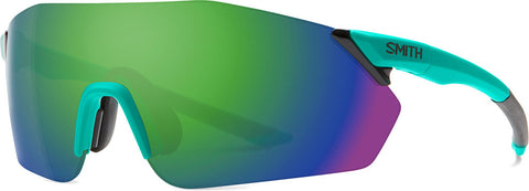 Smith Optics Lunettes de soleil Reverb - Matte Jade - Lentilles ChromaPop Green Mirror  - Femme