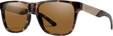 Smith Optics Lunettes soleil Lowdown Steel - Dark Tort - Lentilles ChromaPop Polarized Brown - Unisexe