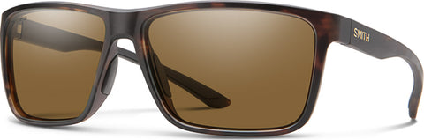 Smith Optics Lunettes de soleil Riptide - Matte Tortoise - Lentilles Chromapop Polarized Brown - Unisexe