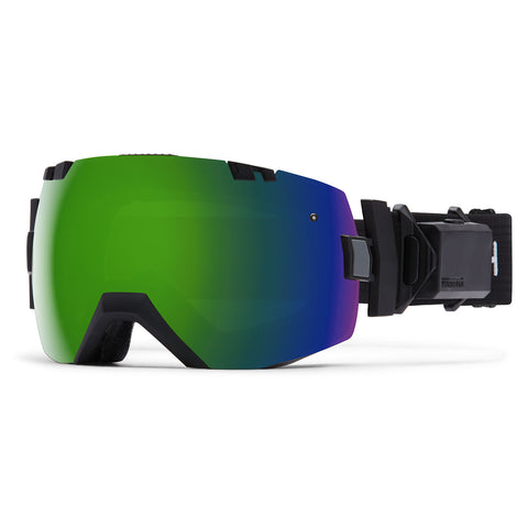 Smith Optics I/OX Turbo Fan - Black - Lentille Chromapop Sun + Chromapop Storm
