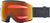 Smith Optics Lunette de ski OTG Sequence - Unisexe - Slate - Chromapop Everyday Red Mirror