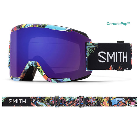 Smith Optics Squad - BSF - Lentille  Chromapop Everyday Violet Mirror + Yellow