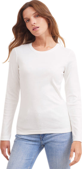 Saint James T-shirt uni encolure dégagée Celina U - Femme