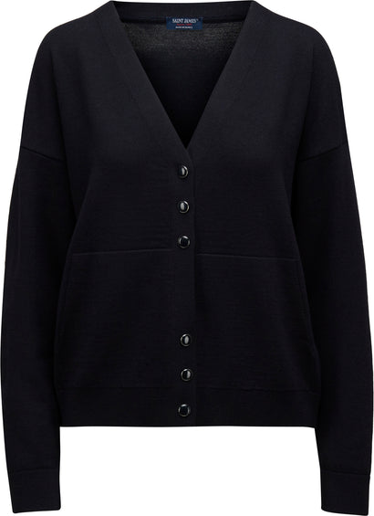 Saint James Gilet col en V Anglet - Femme