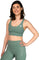 Saint-Lyon Soutien-gorge de sport Bold - Femme - Aqua Green