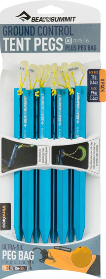 Sea to Summit Piquets de tente paquet de 8 Ground Control