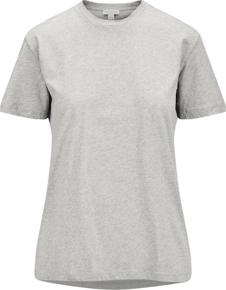 Sunspel T-shirt en coton organique Boy Fit - Femme