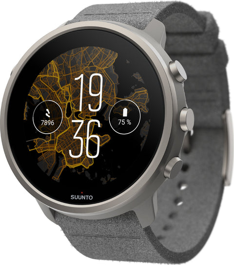 Suunto Montre sport intelligente GPS Suunto 7 Titanium - Unisexe