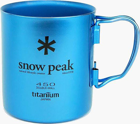 Snow Peak Tasse isolée Titanium 450