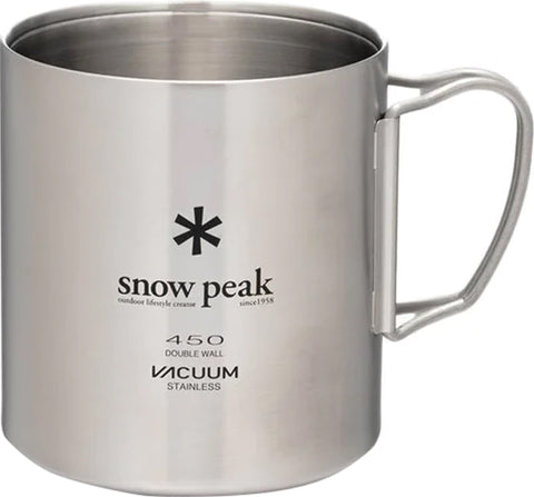 Snow Peak Tasse isotherme en acier inoxydable - 450ml