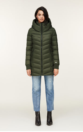 SOIA & KYO Manteau en duvet à capuchon Alanis-N - Femme