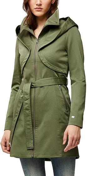 SOIA & KYO Trench à capuchon déperlant Arabella - Femme