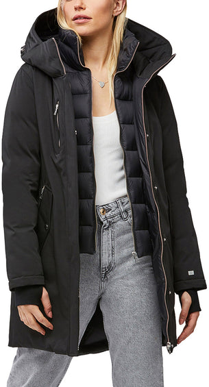 SOIA & KYO Manteau en duvet à capuchon Belina-Es - Femme