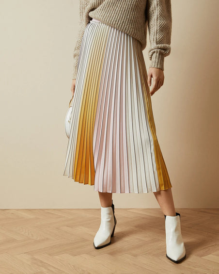 Ted Baker Jupe plissée Ombré Noviia - Femme