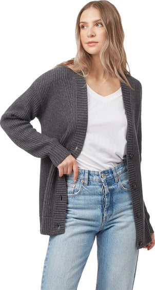 tentree Cardigan boutonné surdimensionné - Femme