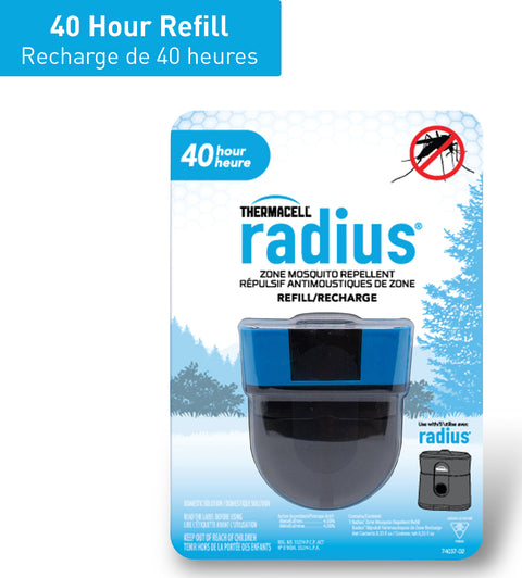 Thermacell Recharges anti-moustiques rechargeables 40 heures