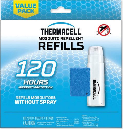 Thermacell Recharges anti-moustiques 120 heures