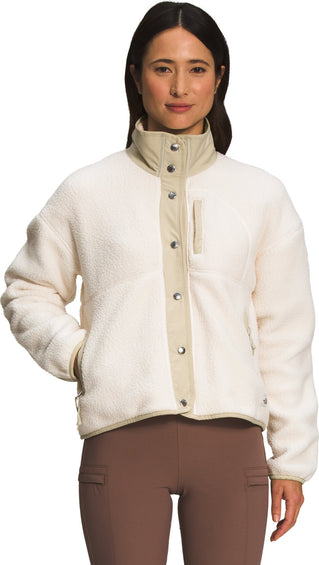 The North Face Chandail en molleton à boutons-pression pleine longueur Cragmont - Femme