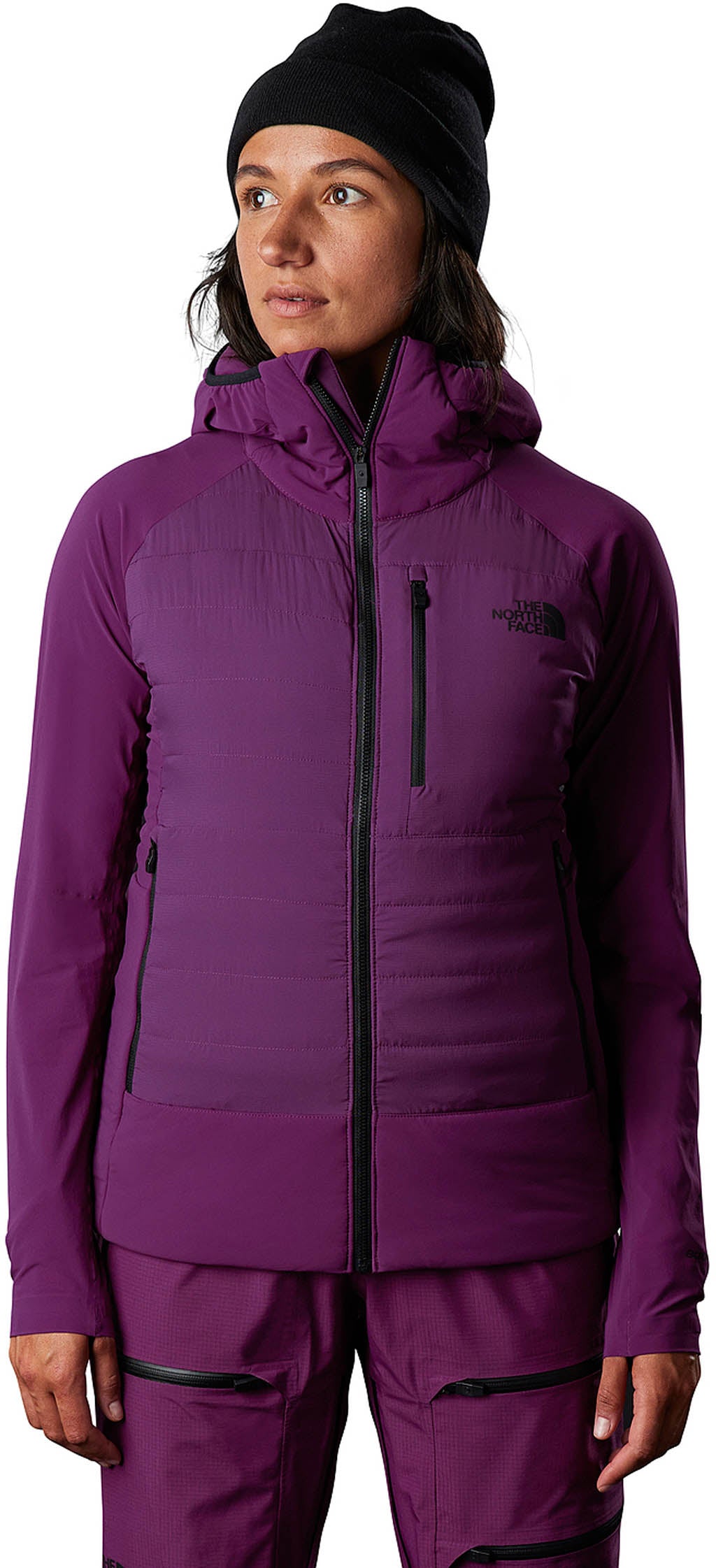 manteau mauve north face