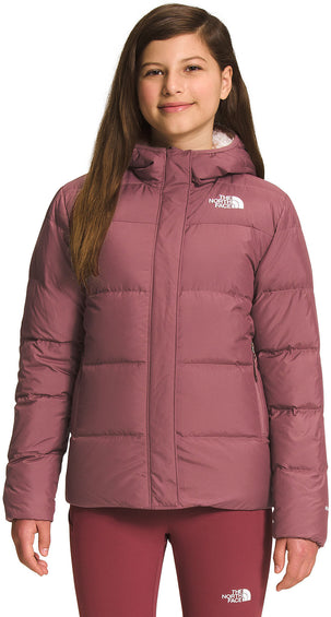 The North Face Parka en duvet et doublure polaire North Down - Fille