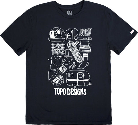Topo Designs T-shirt Gear - Homme