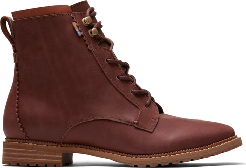 TOMS Bottes Penny Brown Leather Nolita - Femme