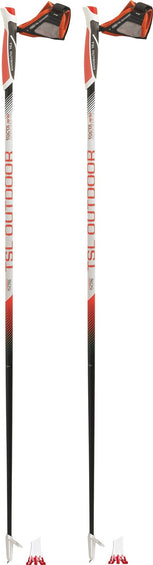 TSL Outdoor Bâtons de marche nordique Tactil C50 Slim Spike CrossOver
