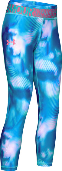 Under Armour Legging HeatGear Armour Printed Ankle Crop - Fille