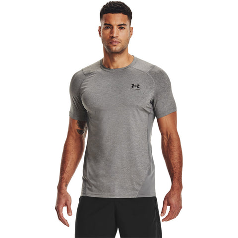 Under Armour T-shirt ajusté à manches courtes Heat Gear Armor - Homme
