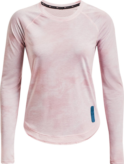Under Armour T-shirt à manches longues Run Anywhere Streaker - Femme