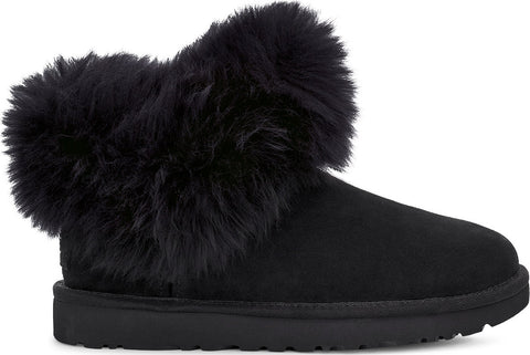 UGG Bottes Classic Mini Fluff Collar - Femme