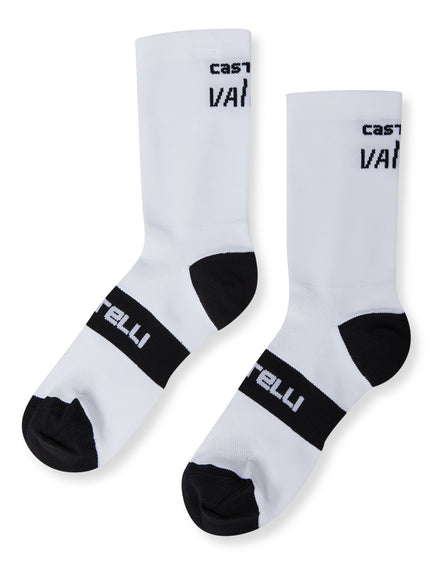 Vallier Vallier x Castelli Chaussettes Rosso Corsa 13 - Unisexe