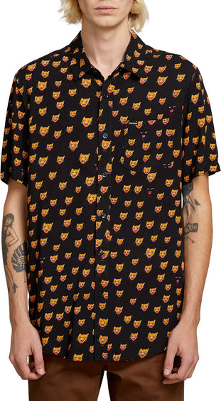 Volcom Chemise à manches courtes Ozzie Cat - Homme