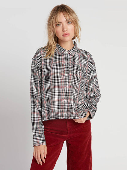 Volcom Chemise à manches longues Fad Friend - Femme