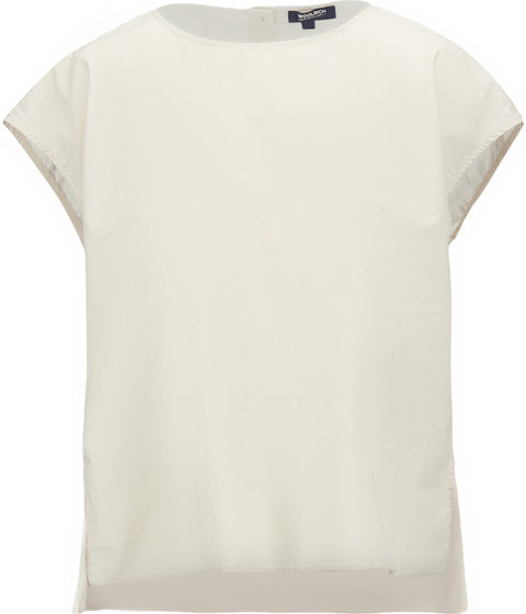 Woolrich T-Shirt Popeline Femme