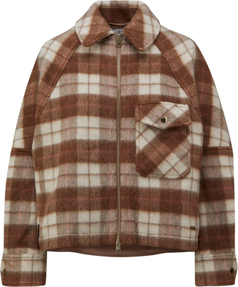 Woolrich Surchemise douillette en laine - Femme