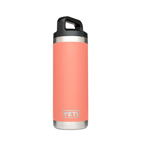 YETI Bouteille Rambler 18 oz Édition Limitée Coral