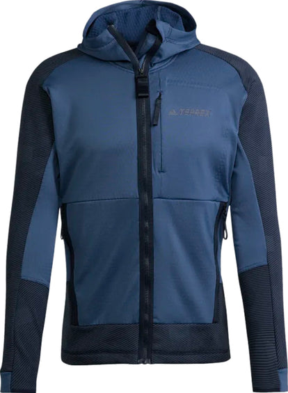 adidas Chandail en molleton de randonnée à capuchon Terrex Tech Flooce - Homme