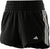 adidas Short tissé à taille haute à 3 bandes Pacer Training - Femme - Black - White