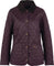 Barbour Manteau matelassé Annandale - Femme - Black Cherry